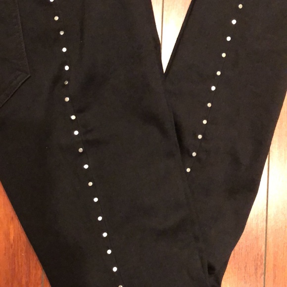 Rag & Bone Dive Studded Black Skinny Jean - Picture 14 of 14